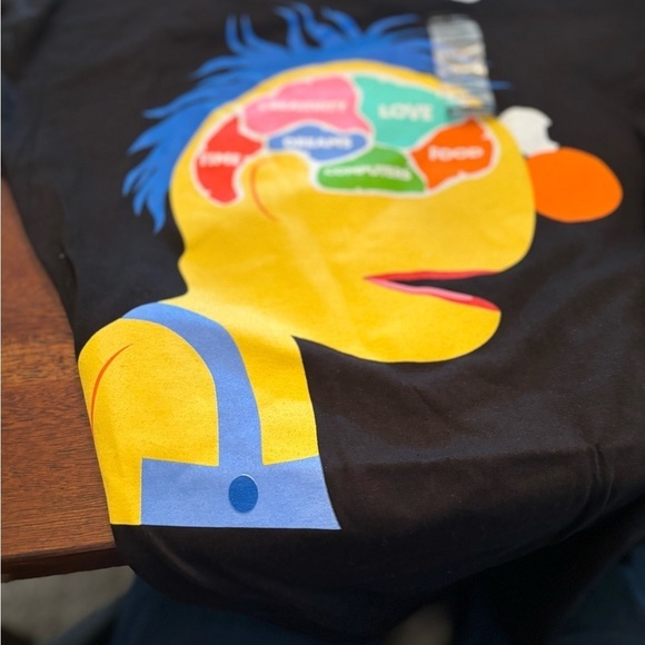 - Hot Topic Don’t hug me I’m scared yellow Guy Tee-shirt Black size XL - Picture 5 of 7